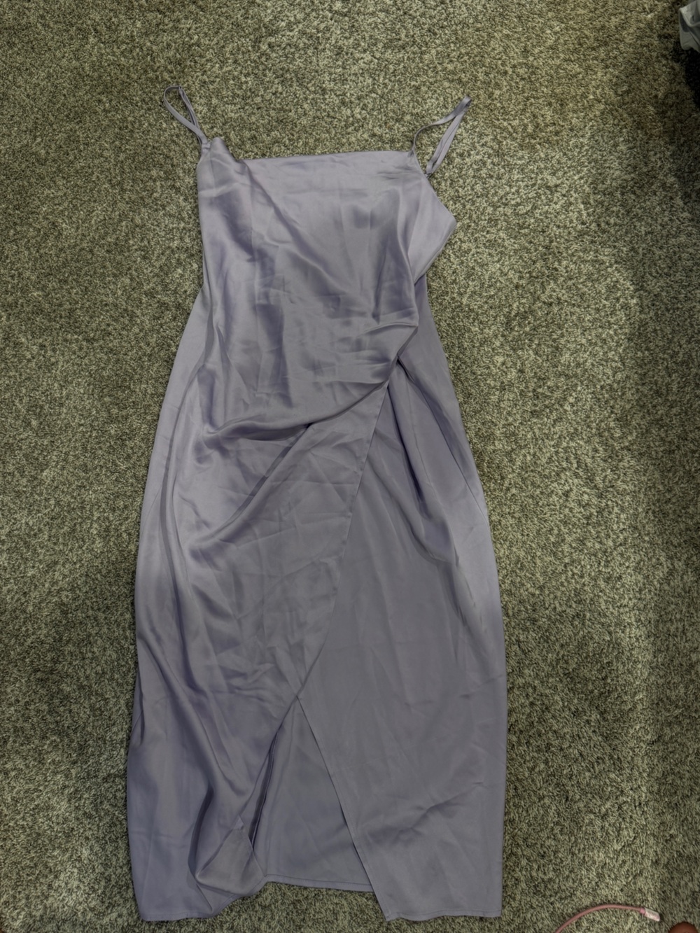 Lavender Wrap-Style Wedding Dress Slip
